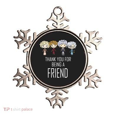 Thank You For Being A Friend Ornament