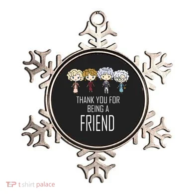 Thank You For Being A Friend Ornament