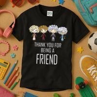 Thank You For Being A Friend Kids T-Shirt thumb 3