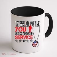 Thank You For Your Service Coffee Mug thumb 1
