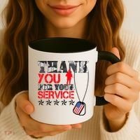 Thank You For Your Service Coffee Mug thumb 3