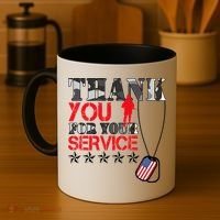 Thank You For Your Service Coffee Mug thumb 4