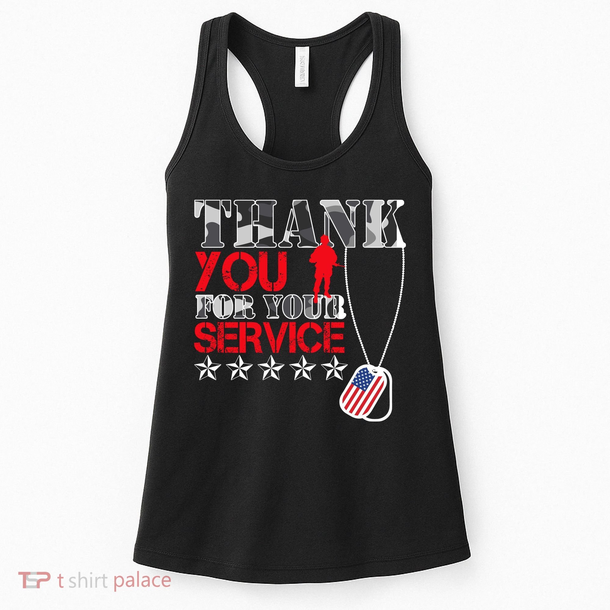 Thank You For Your Service Women's Tank Top
