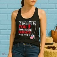 Thank You For Your Service Women's Tank Top thumb 2