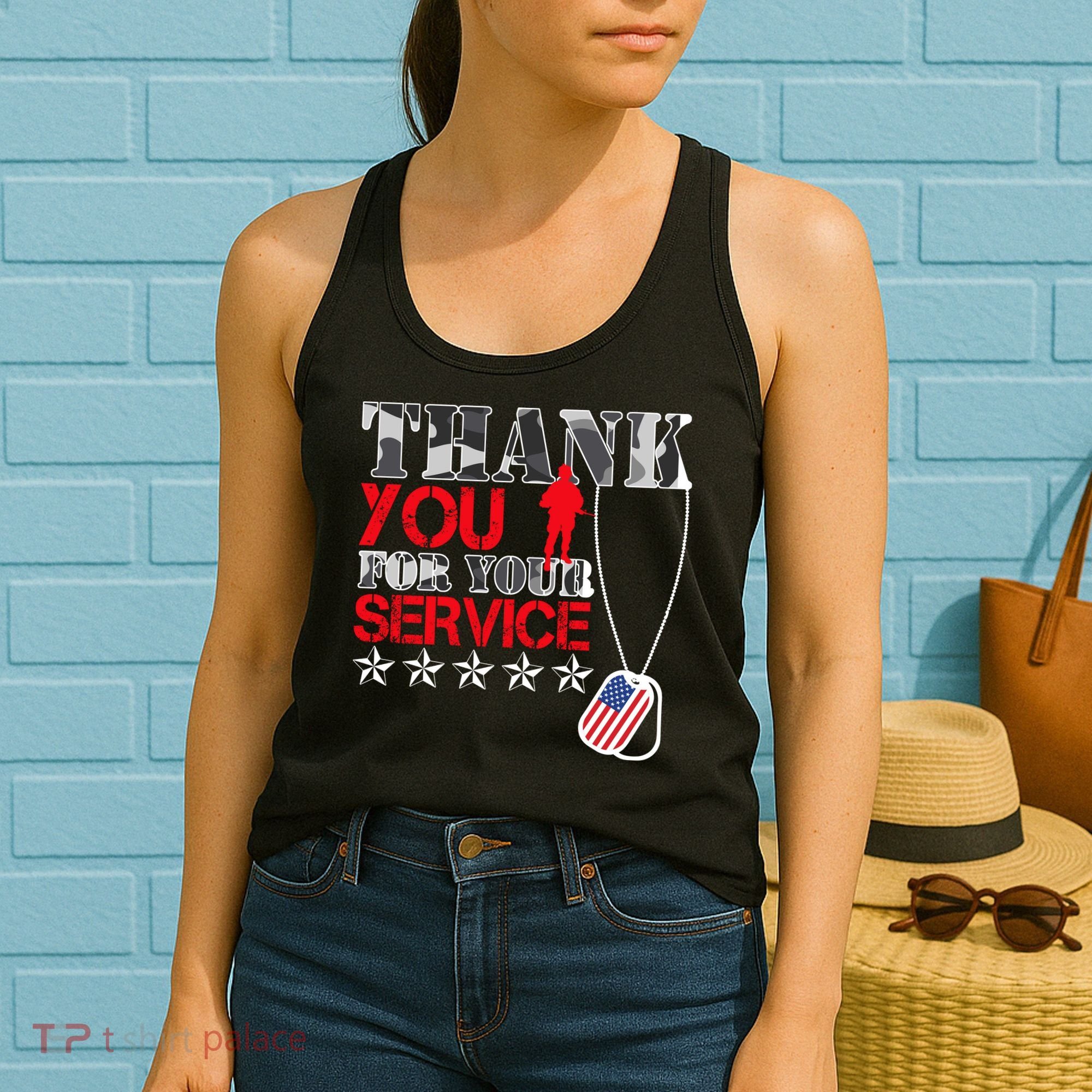Thank You For Your Service Women's Tank Top