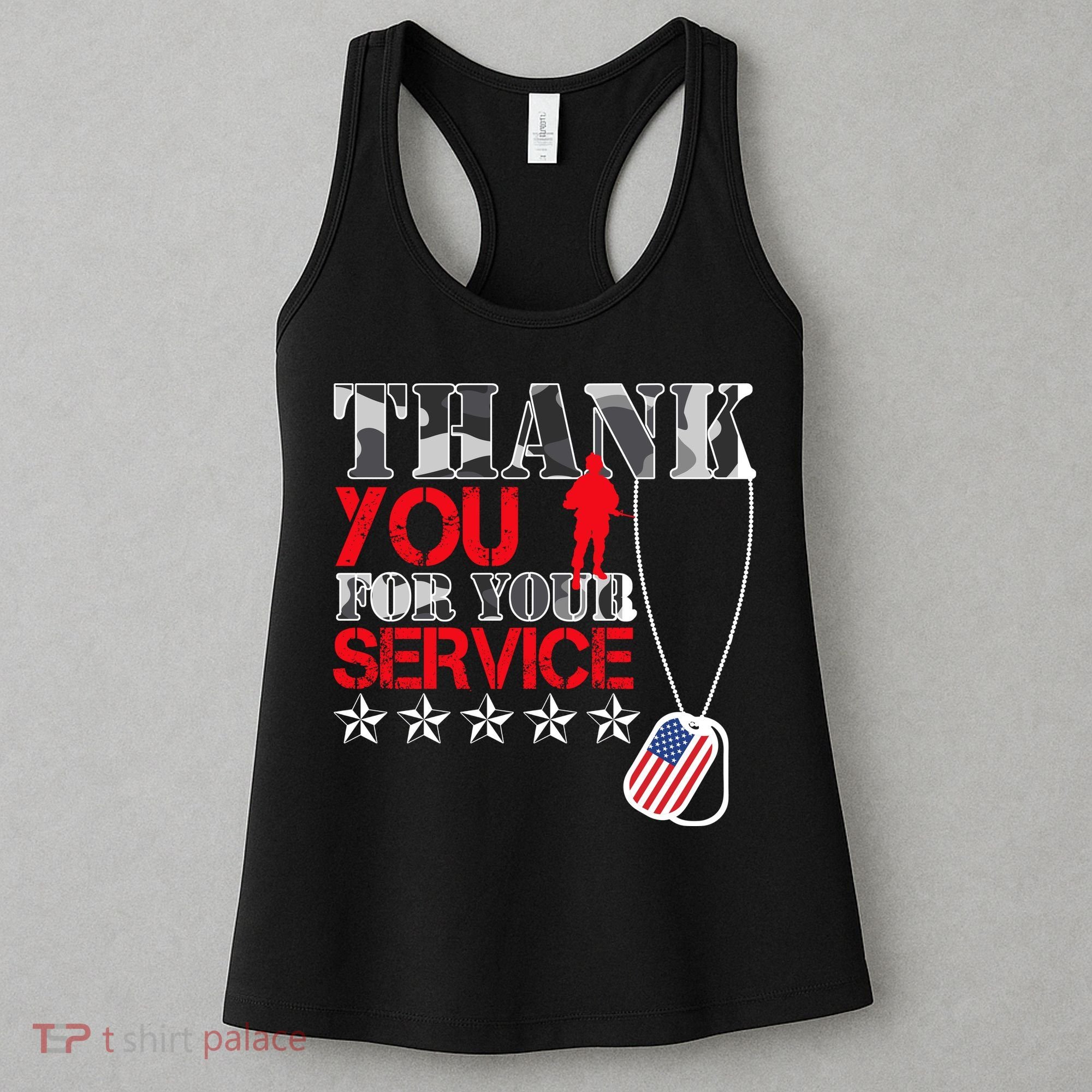 Thank You For Your Service Women's Tank Top