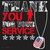 Thank You For Your Service Hat thumb 2