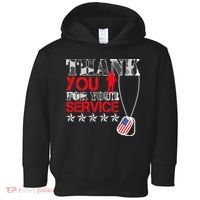 Thank You For Your Service Toddler Hoodie thumb 0