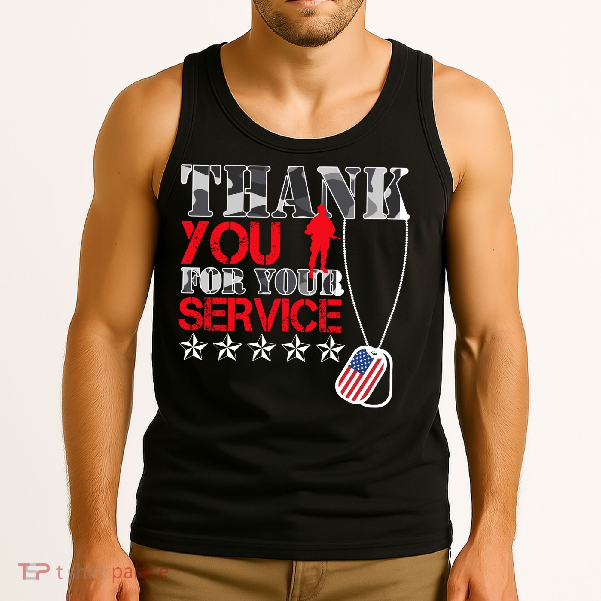 Thank You For Your Service Tank Top