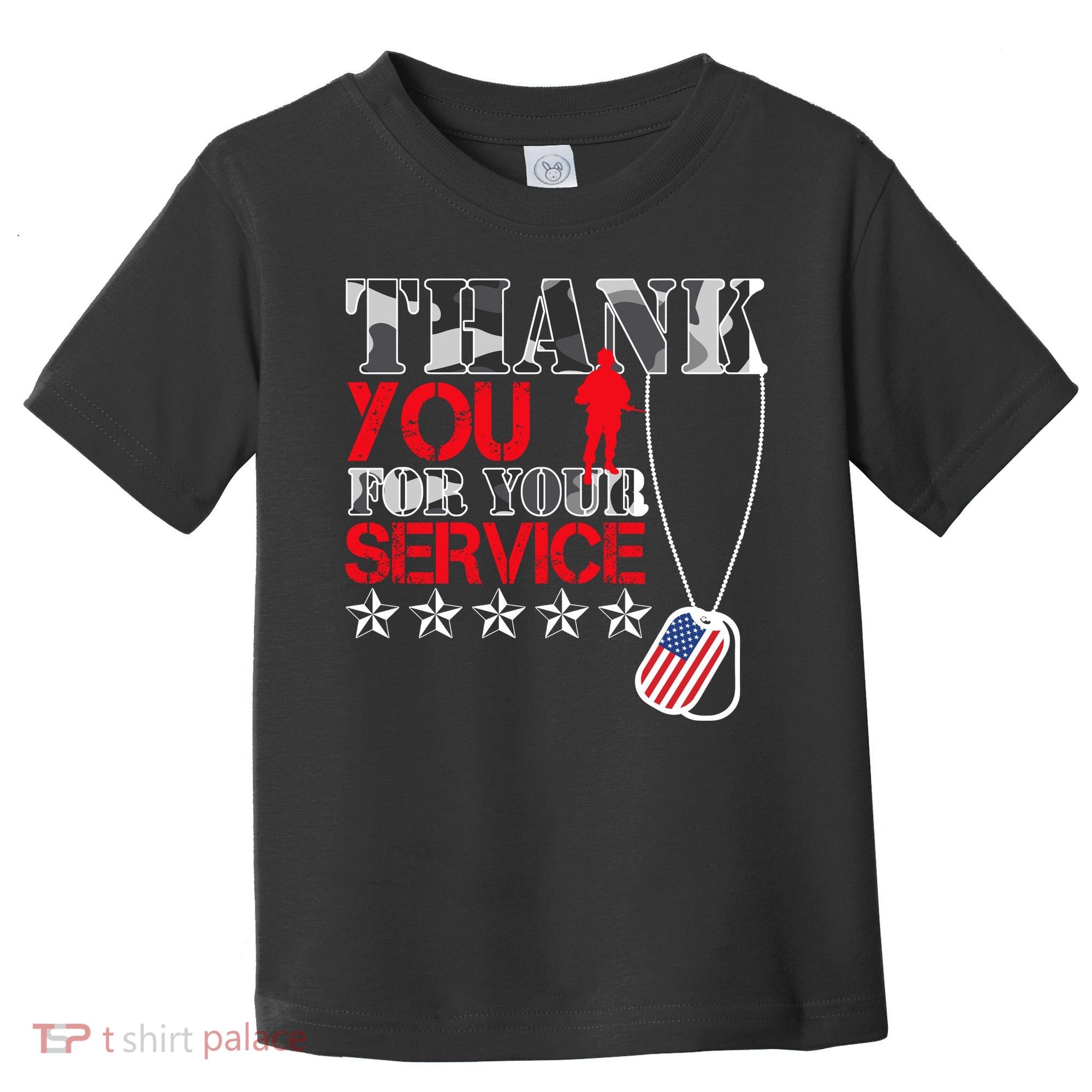 Thank You For Your Service Toddler T-Shirt