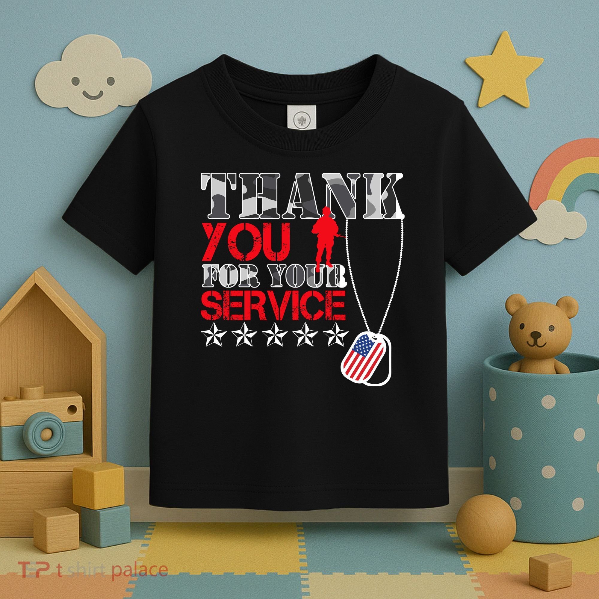 Thank You For Your Service Toddler T-Shirt