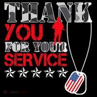 Thank You For Your Service Visor thumb 3