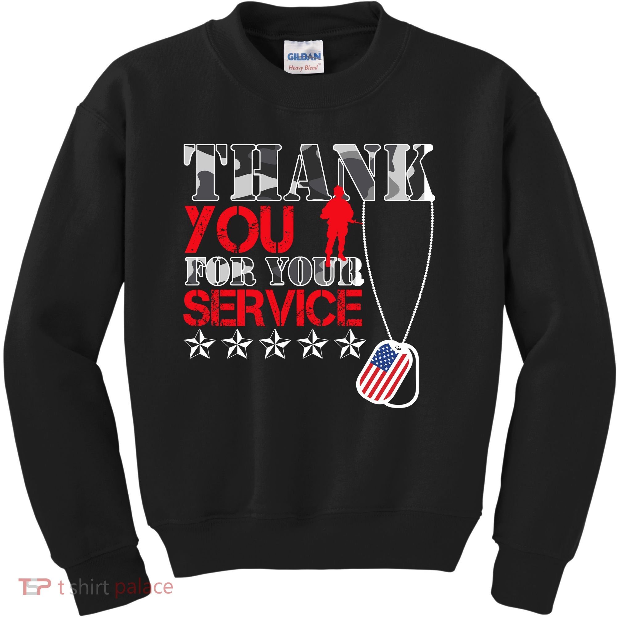 Thank You For Your Service Kids Sweatshirt