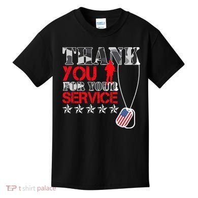 Thank You For Your Service Kids T-Shirt