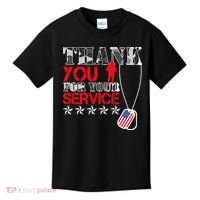 Thank You For Your Service Kids T-Shirt thumb 0