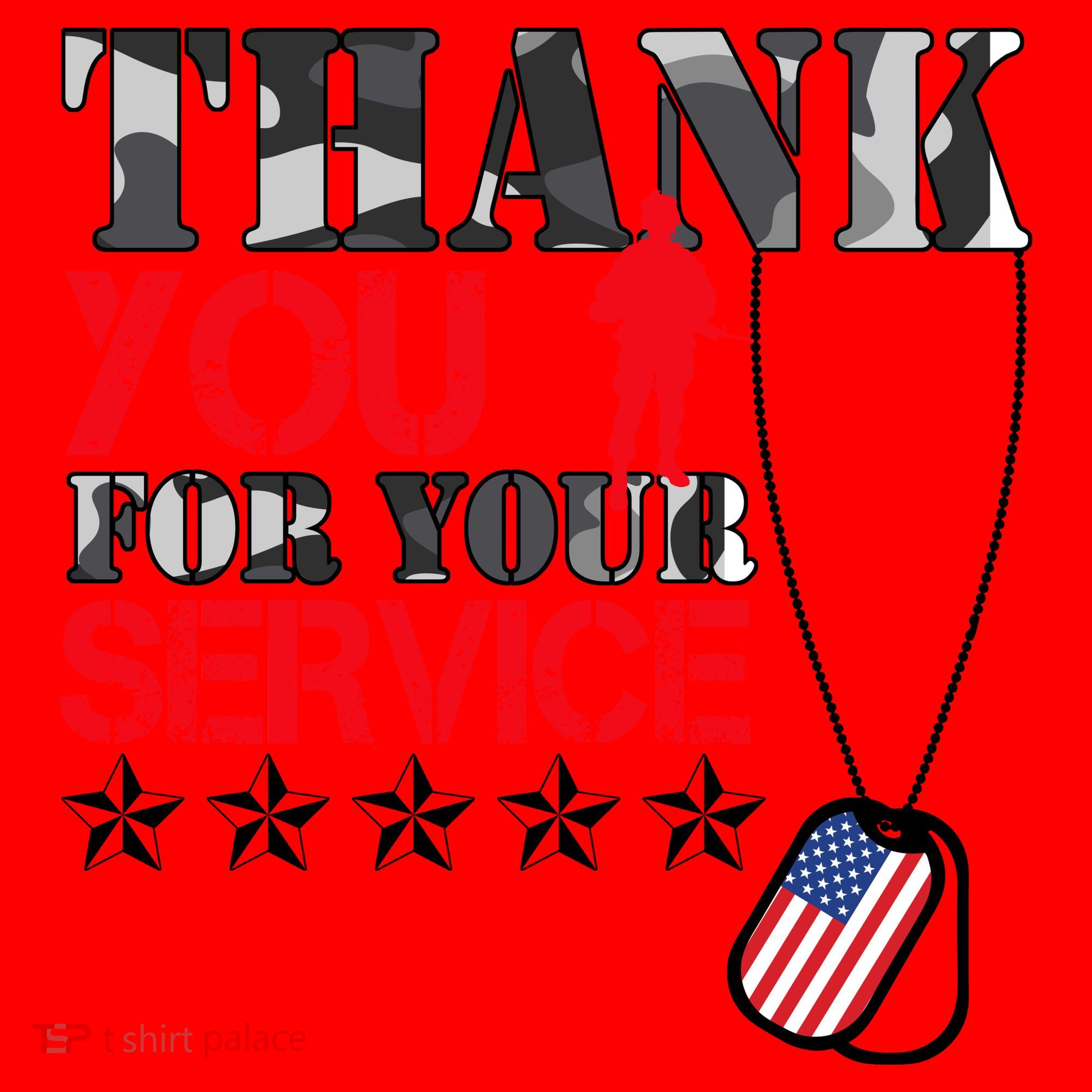 Thank You For Your Service Santa Hat