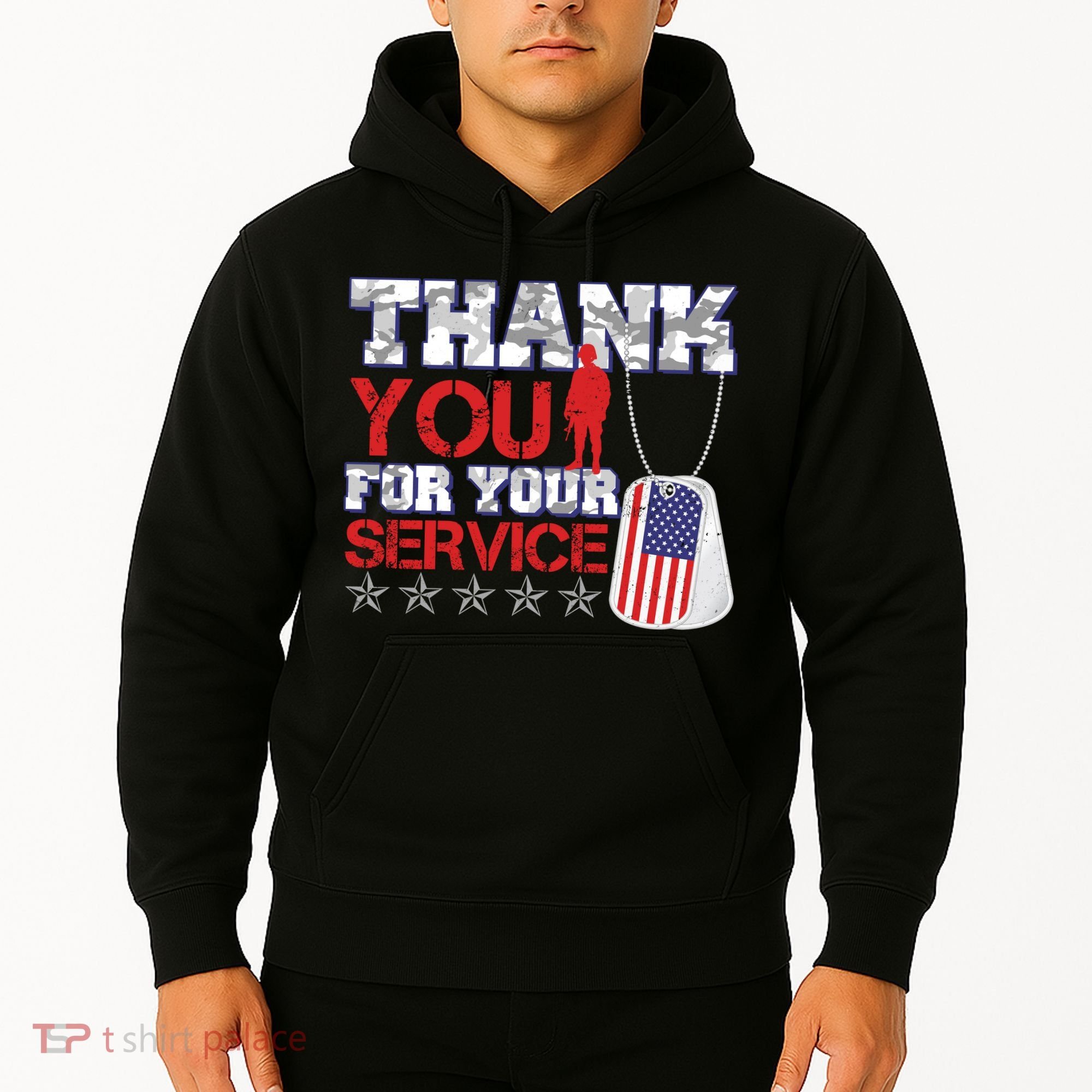 Thank You For Your Service Veterans Day Hoodie