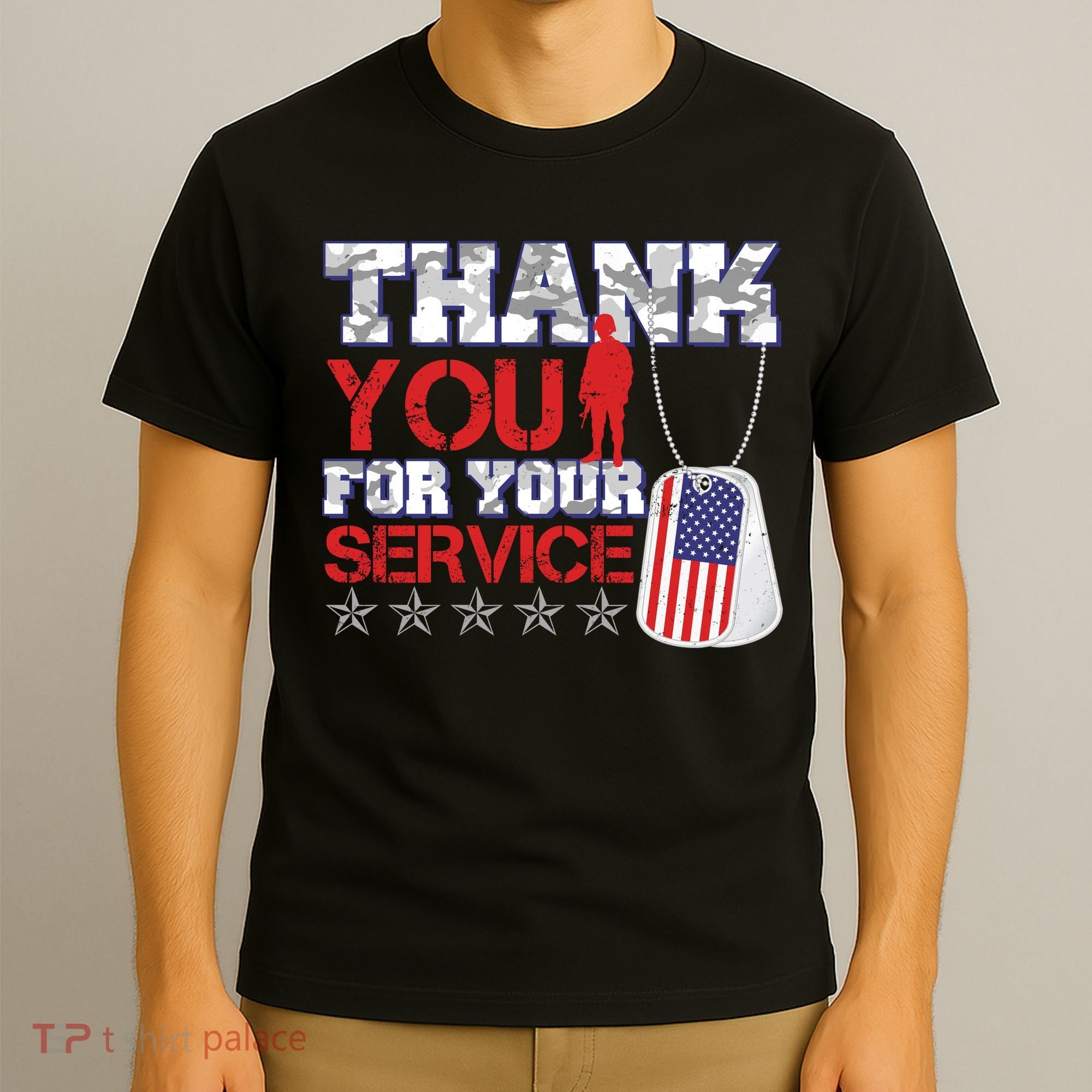 Thank You For Your Service Veterans Day T-Shirt