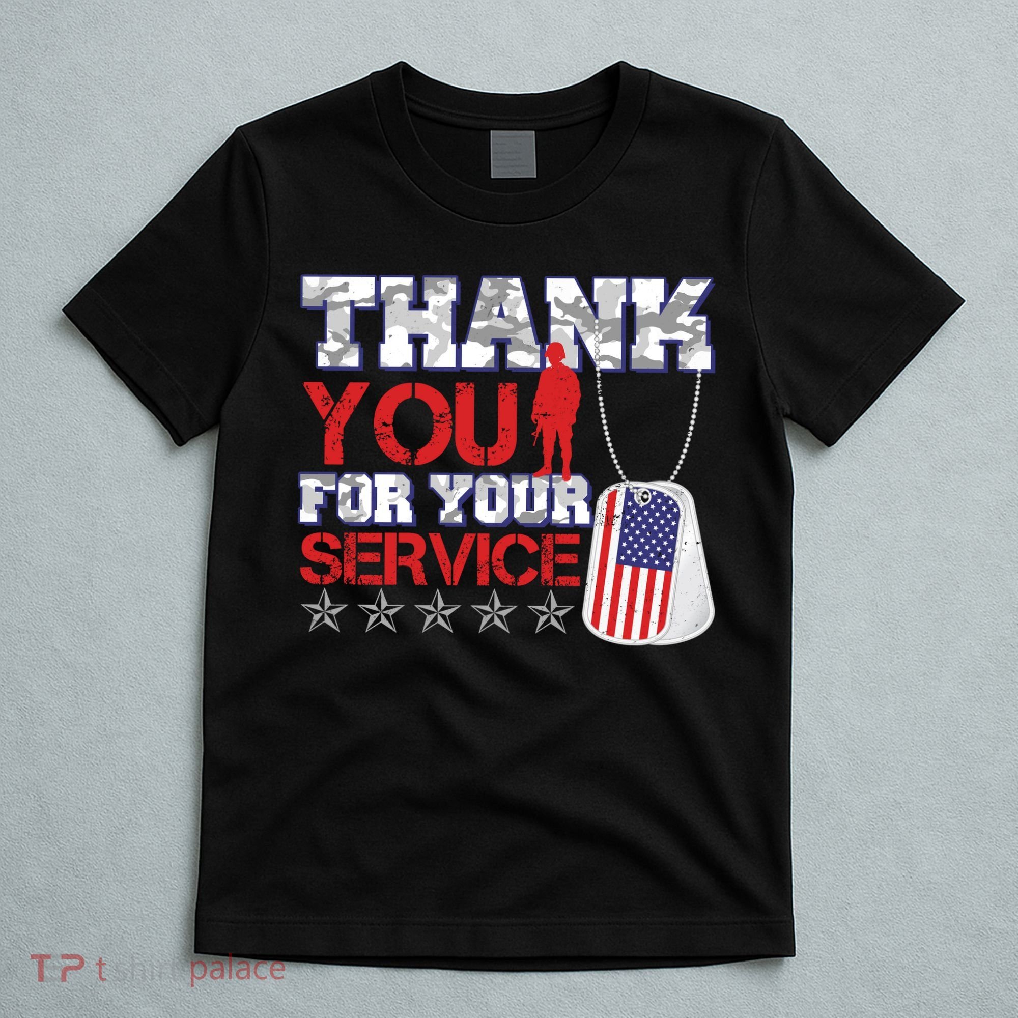 Thank You For Your Service Veterans Day T-Shirt