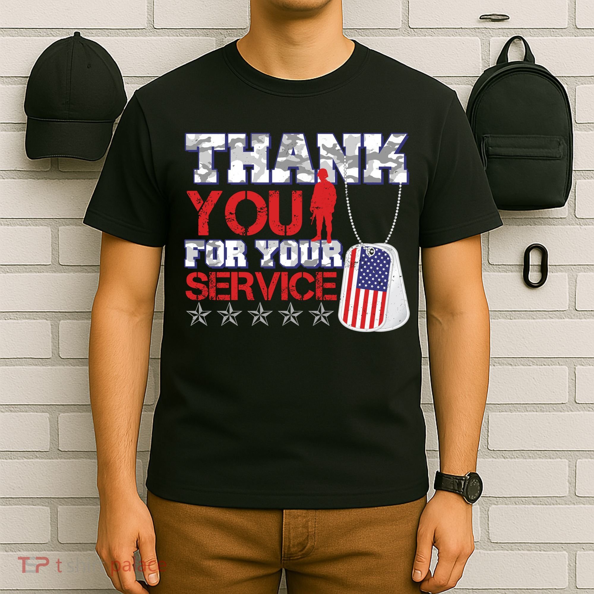 Thank You For Your Service Veterans Day T-Shirt