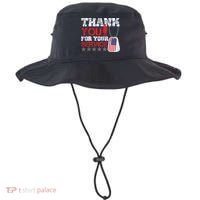 Thank You For Your Service Veterans Day Bucket Hat thumb 0