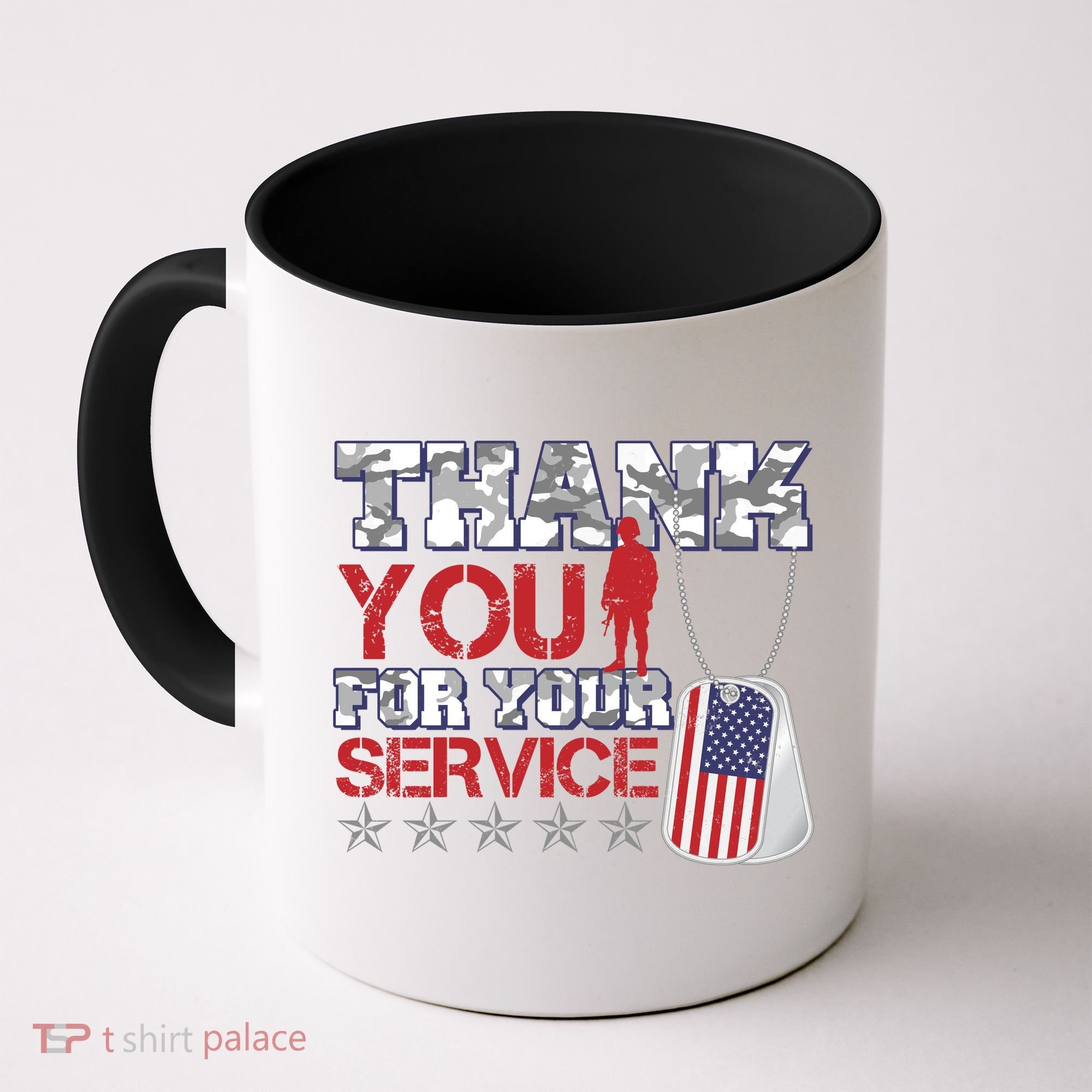 Thank You For Your Service Veterans Day Coffee Mug