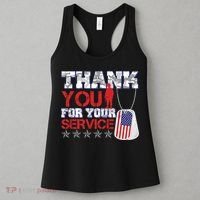Thank You For Your Service Veterans Day Women's Tank Top thumb 3