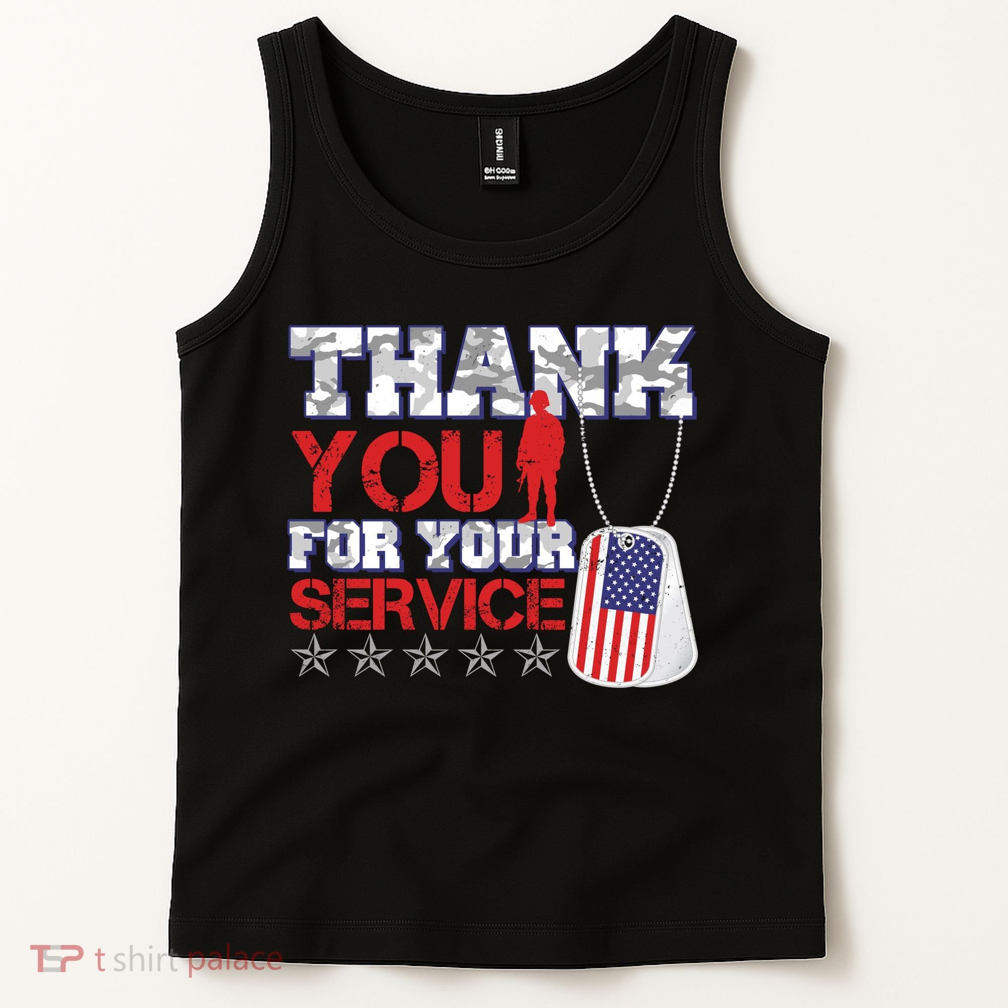 Thank You For Your Service Veterans Day Tank Top