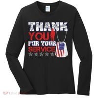 Thank You For Your Service Veterans Day Women's Long Sleeve Shirt thumb 0