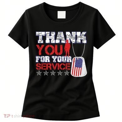 Thank You For Your Service Veterans Day Women's T-Shirt