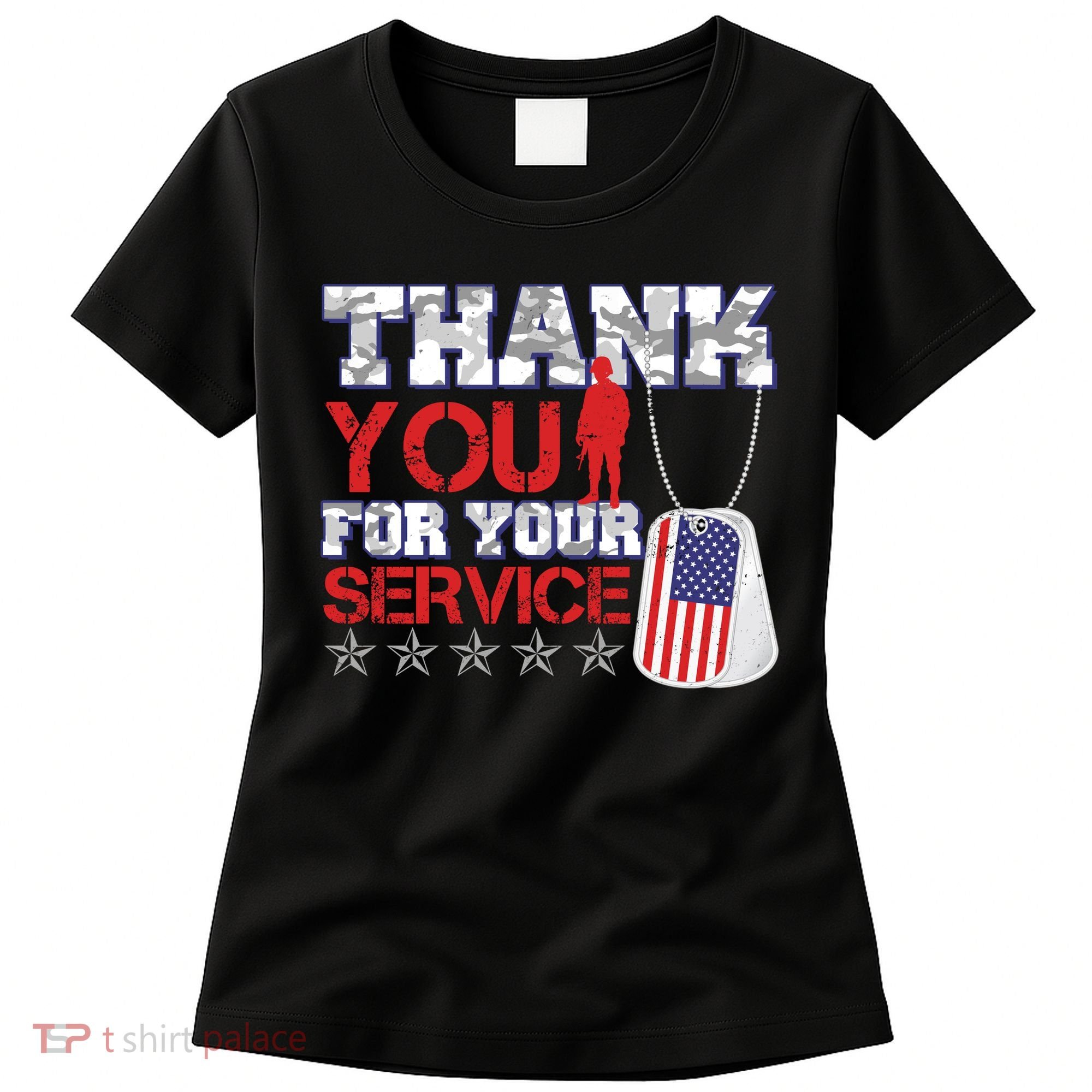 Thank You For Your Service Veterans Day Women's T-Shirt