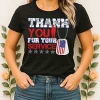 Thank You For Your Service Veterans Day Women's T-Shirt thumb 2