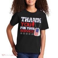 Thank You For Your Service Veterans Day Kids T-Shirt thumb 2