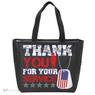 Thank You For Your Service Veterans Day Tote Bag