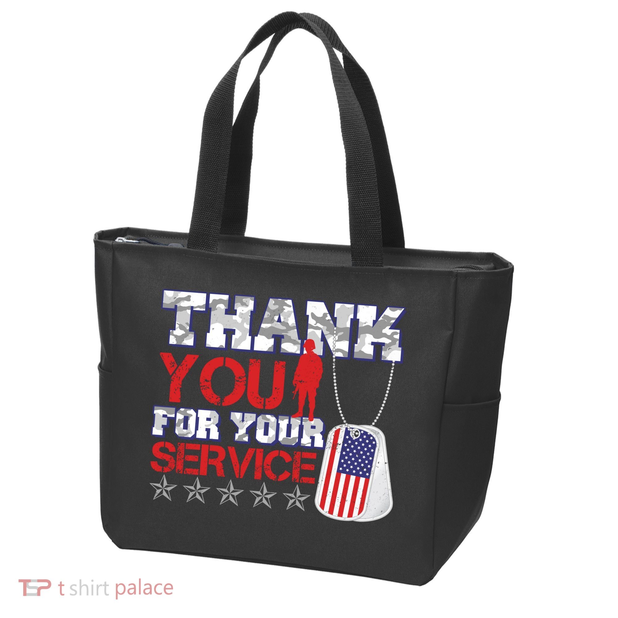 Thank You For Your Service Veterans Day Tote Bag