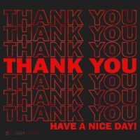 Thank You Have A Nice Day Grocery Bag Funny Women's Sweatshirt thumb 2