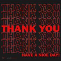 Thank You Have A Nice Day Grocery Bag Funny Toddler Hoodie thumb 2