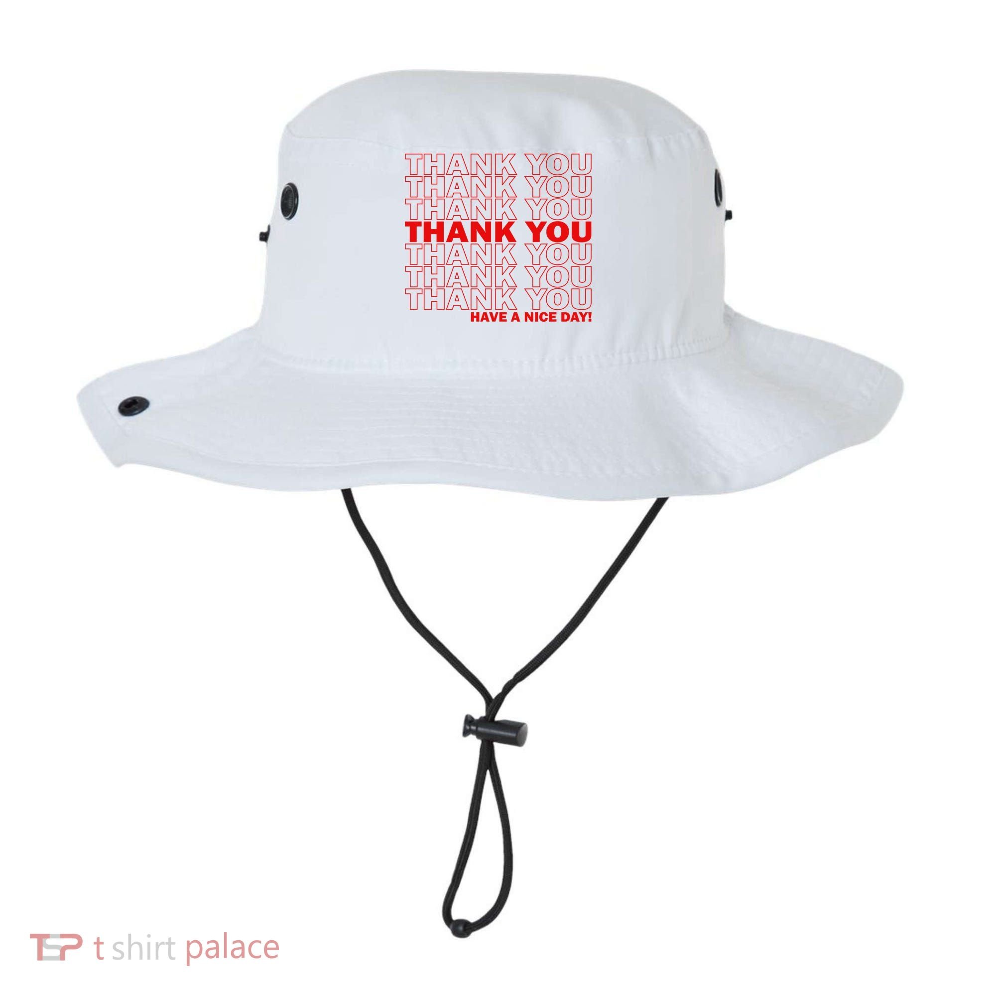 Thank You Have A Nice Day Grocery Bag Funny Bucket Hat