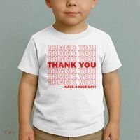 Thank You Have A Nice Day Grocery Bag Funny Toddler T-Shirt thumb 2