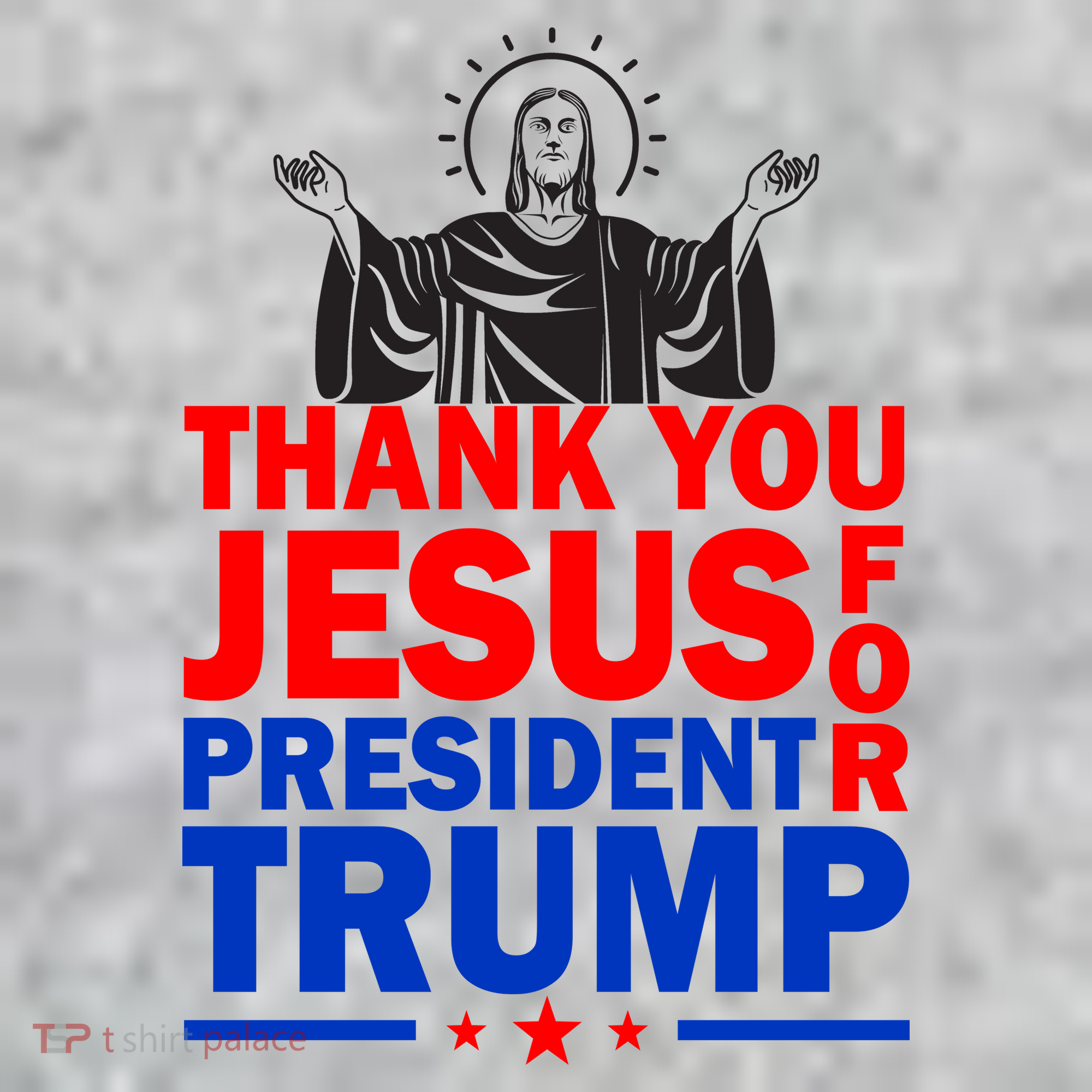 Thank You Jesus For President Trump Sweatshirt