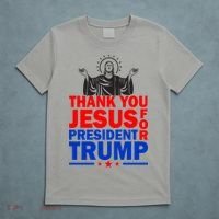 Thank You Jesus For President Trump T-Shirt thumb 5