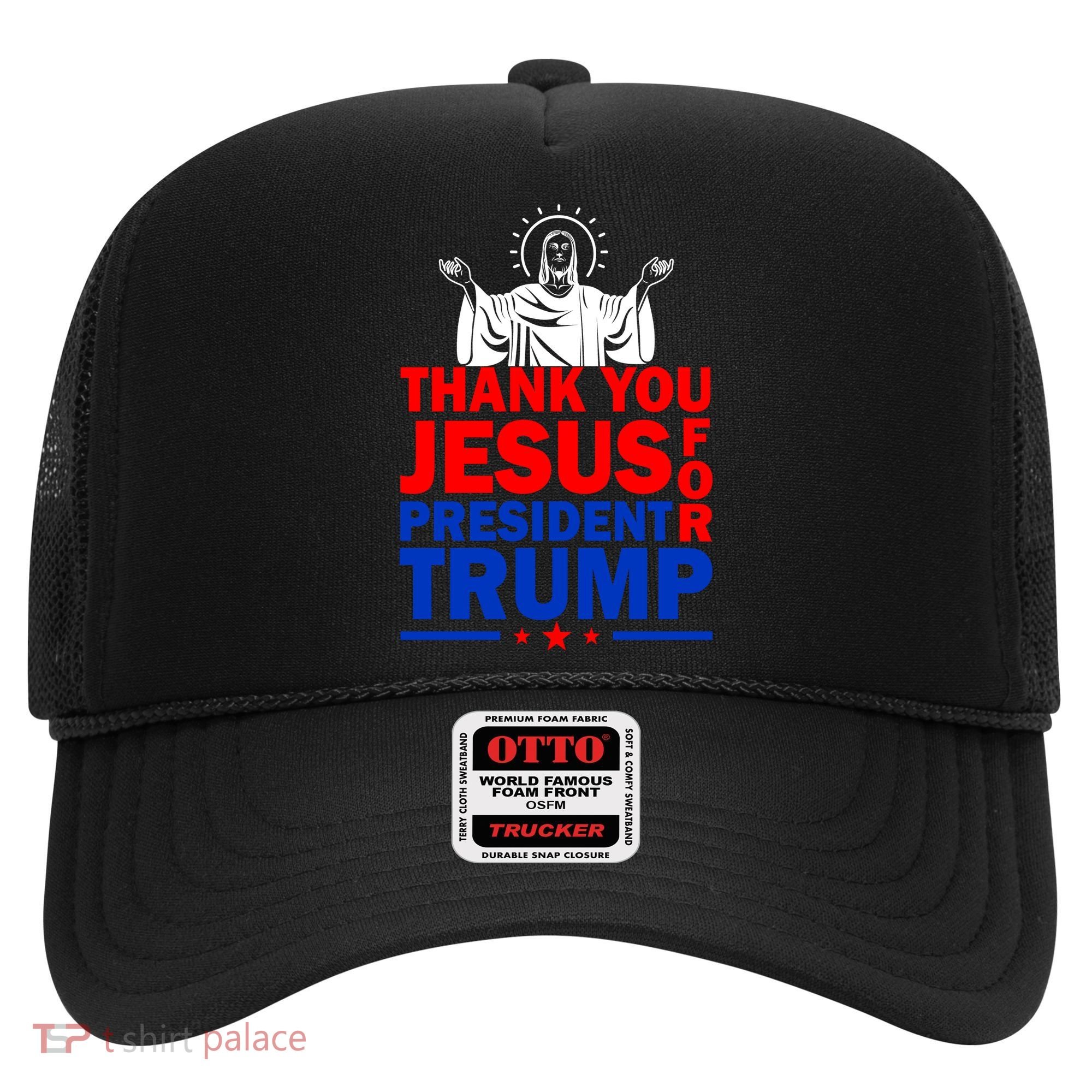 Thank You Jesus For President Trump Hat