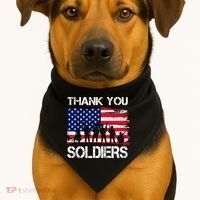 Thank You Soldiers USA-Made Doggie Bandana thumb 1
