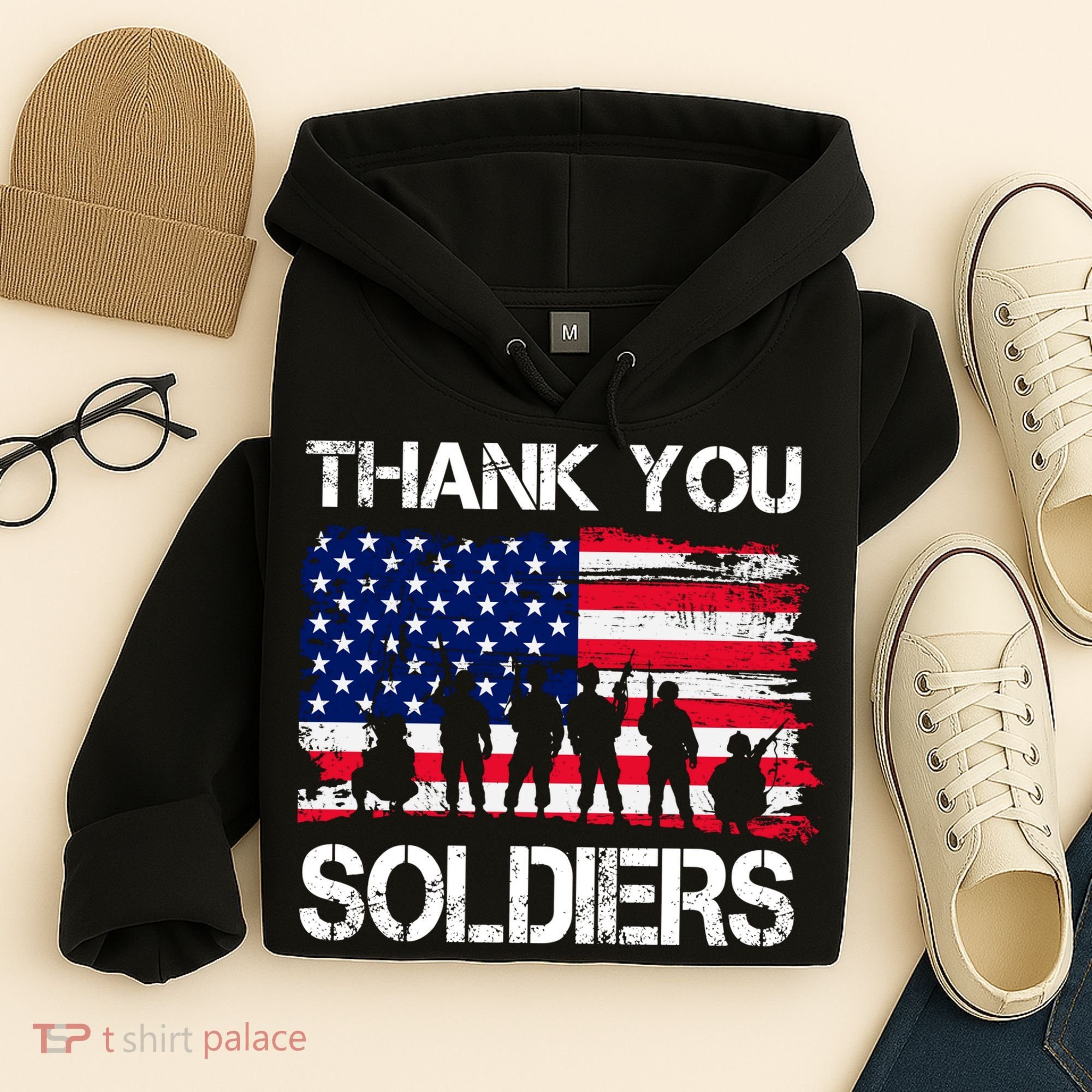 Thank You Soldiers Hoodie