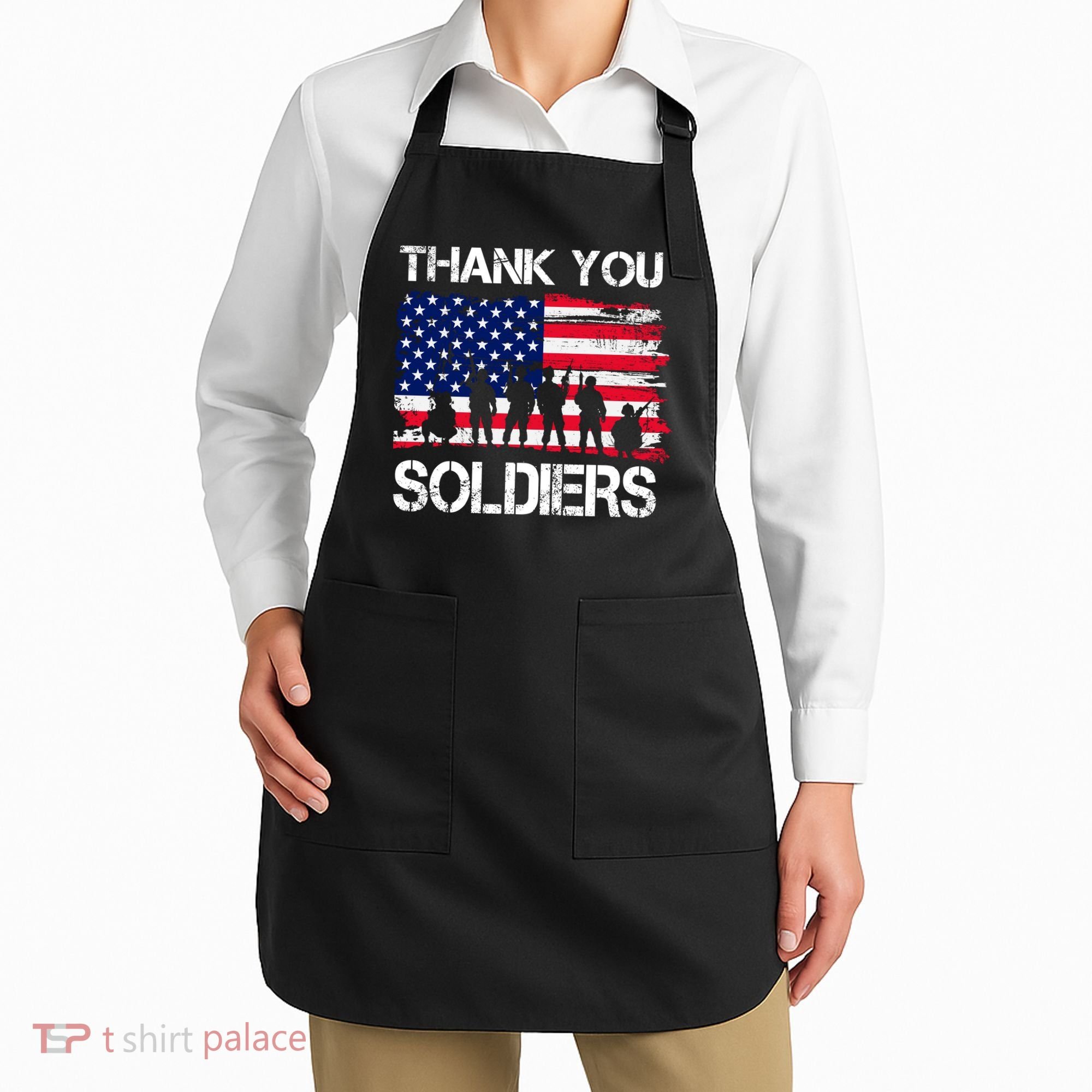 Thank You Soldiers Apron