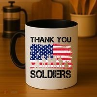 Thank You Soldiers Coffee Mug thumb 4