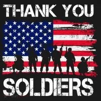 Thank You Soldiers Toddler Hoodie thumb 2