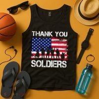 Thank You Soldiers Tank Top thumb 4