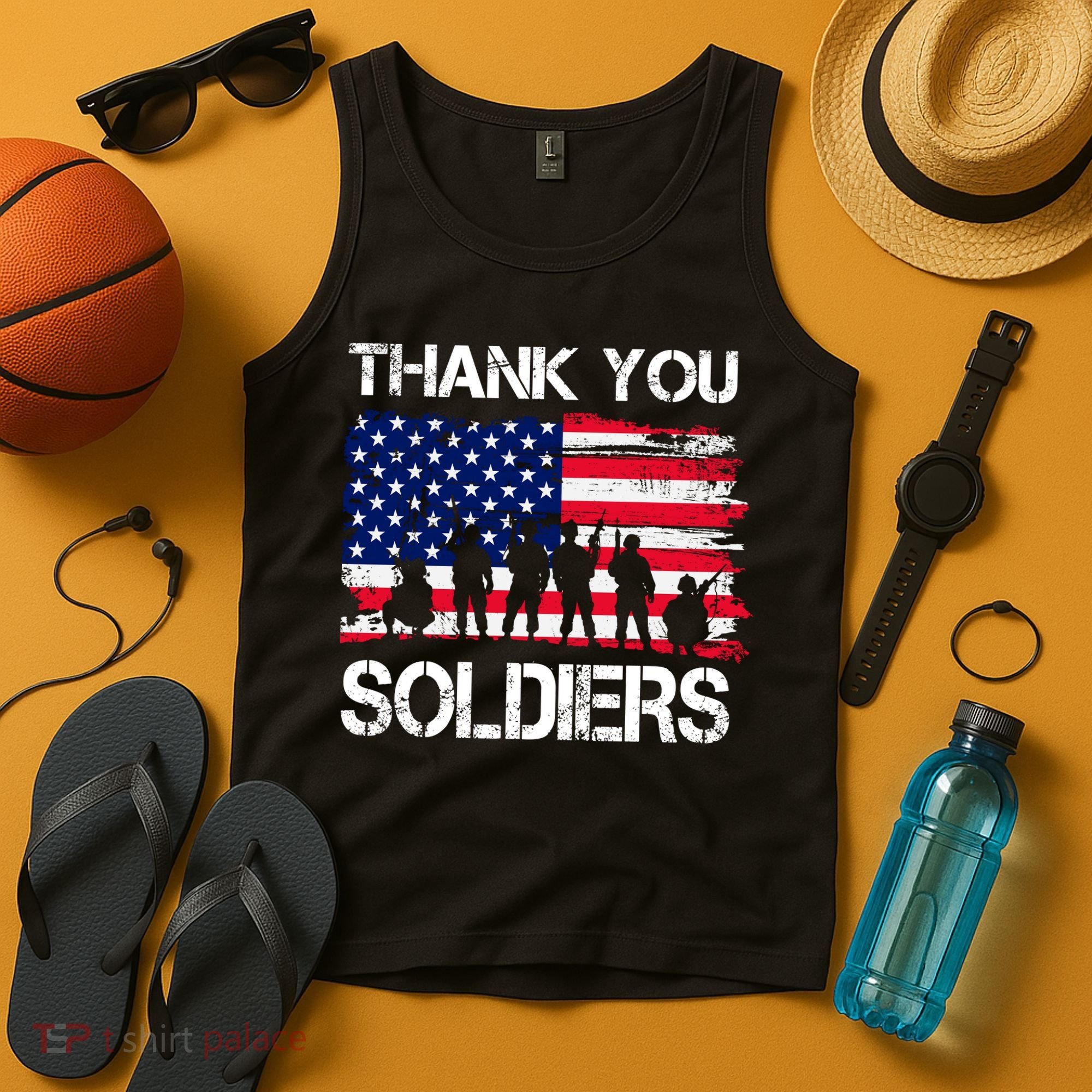 Thank You Soldiers Tank Top