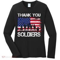 Thank You Soldiers Women's Long Sleeve Shirt thumb 0